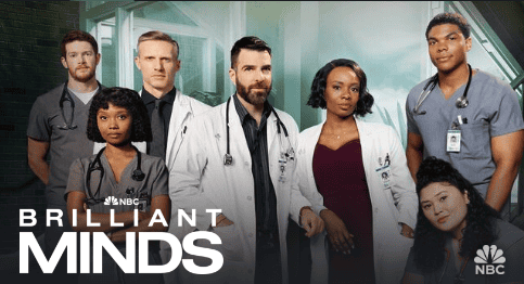 Brilliant Minds on NBC. A diverse set of doctors and nurses, with Zachary Quinto as the star